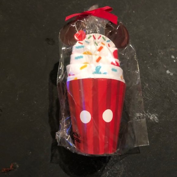 NWT Rainbow socks in cupcake container - Picture 2 of 3